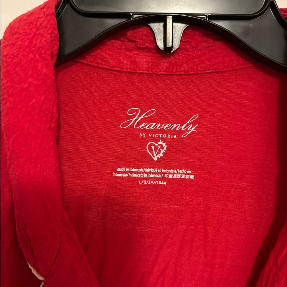 Victoria's Secret Red and White Pajama Set Intimates - Picture 4 of 4